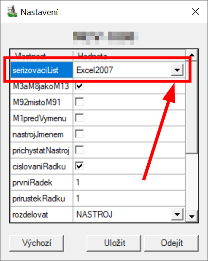 Technický tip CAMWorks – Změna seřizovacího listu ve formátu Excel